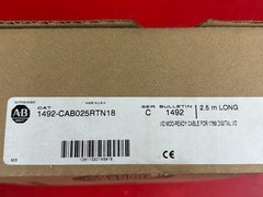 ALLEN BRADLEY 1492-CAB025RTN18 I/O MODULE CABLE FOR 1769 COMPACT LOGIX 2.5m 20C