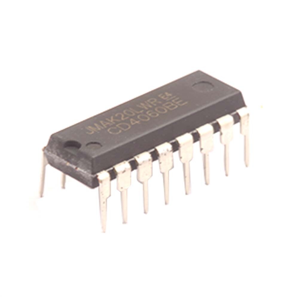 10PCS CD4060BE CD4060 4060 Ripple Carry Binary Counter IC DIP-16 pin Low Power