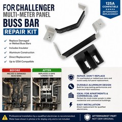 US For Challenger Main Breaker Multi-meter Panel Buss Bar Insulator Kit Aluminum