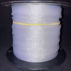 Ico-Rally XPNF-3/4 3/4” Clear Polyester Expandable Sleeving 100 ft. Spool