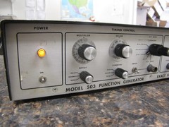 RARE Exact Electronics Inc. Model 503 Function Generator USA- Powers On -NK12