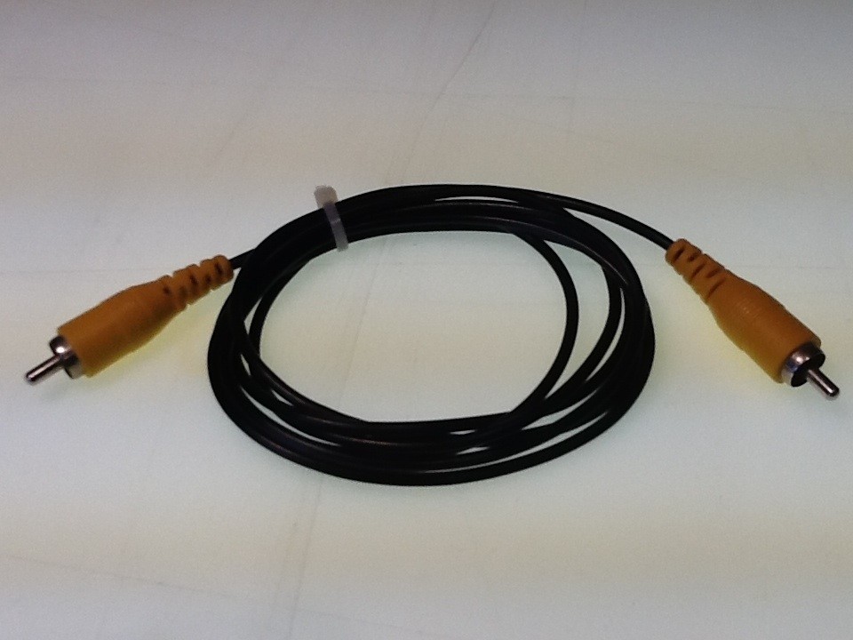Video Camera 4 Ft Yellow Plug RCA Cable Cord