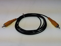 Video Camera 4 Ft Yellow Plug RCA Cable Cord