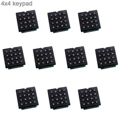 10pcs 16 Key 4×4 Keypad Module Matrix Membrane Array Switch Keyboard for Arduino
