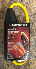 Monster AG-1232CG 2 ft. Indoor/Outdoor 12/3 SJTW In-Line GFCI Cord