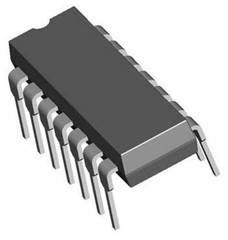 New for 10 Pcs CD40106 CD40106BE 40106 Hex Schmitt Trigger IC DIP-14 TI