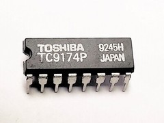 TC9174P “Original” Toshiba 16P DIP IC 1 pc