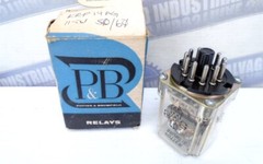 POTTER & BRUMFIELD – KRP14AG -11-Pin RELAY – 115/120VAC – 3PDT – 10A – (NEW)