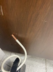 Southwire #8 THHN white STRANDE WIRE 100f (49B2)