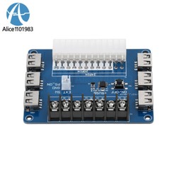 ATX Power Supply Breakout Board USB Charging Desktop Chassis Power Adapter Board