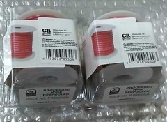 Gardner Bender 14 AWG 18 ft. Primary Wire Spool Red ~ Lot of 2