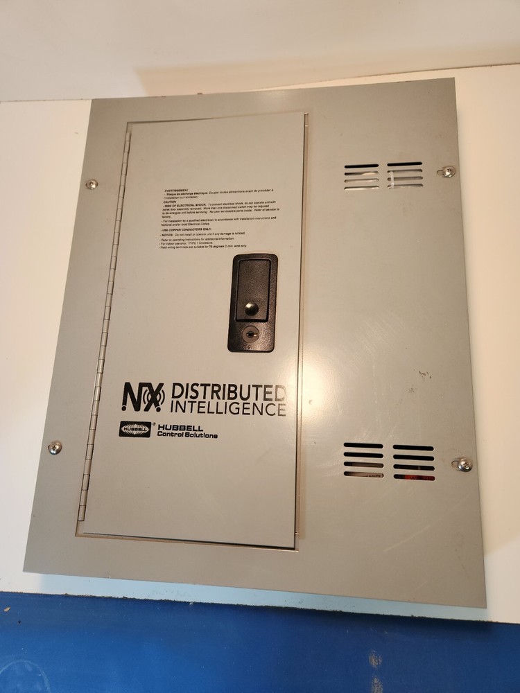 Hubbell NXP08-2-00SP-S NXT 8 Relay Lighting Control Panel 120/277VAC