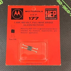 HEP177 – MOTOROLA – Bridge Rectifier, Single Phase NTE168