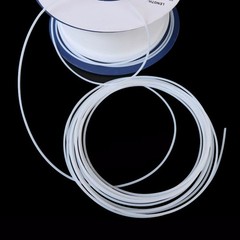 1 Meter ID 0.5-20mm Milky White PTFE Tube 3D Printer Accessory Conduit OD 1-22mm