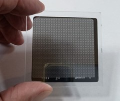 Rare Vintage Signetics Glass IC Mask Plate 2.5”X2.5” Silicon Wafer Mask Historic
