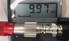 ThorLabs VT1 Variable Terminator Feedthrough 50Ω 100Ω 500Ω 1k 5k 10k 50k Tested