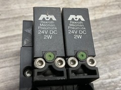 REXROTH 261-108-150-0 THREE WAY SOLENOID VALVE 24VDC #312M11