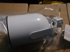 CR30W LSI Accent & Downlights Compact Roundback PAR30 White Flood Lamp Fixture
