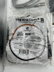 ConnectPRO UD-12+ 2 Port USB DVI KVM Switch DDM w/ Cables New Open Box