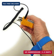 Ohm-Stat SP-102 – Electrical Ground Checker with Wrist Strap