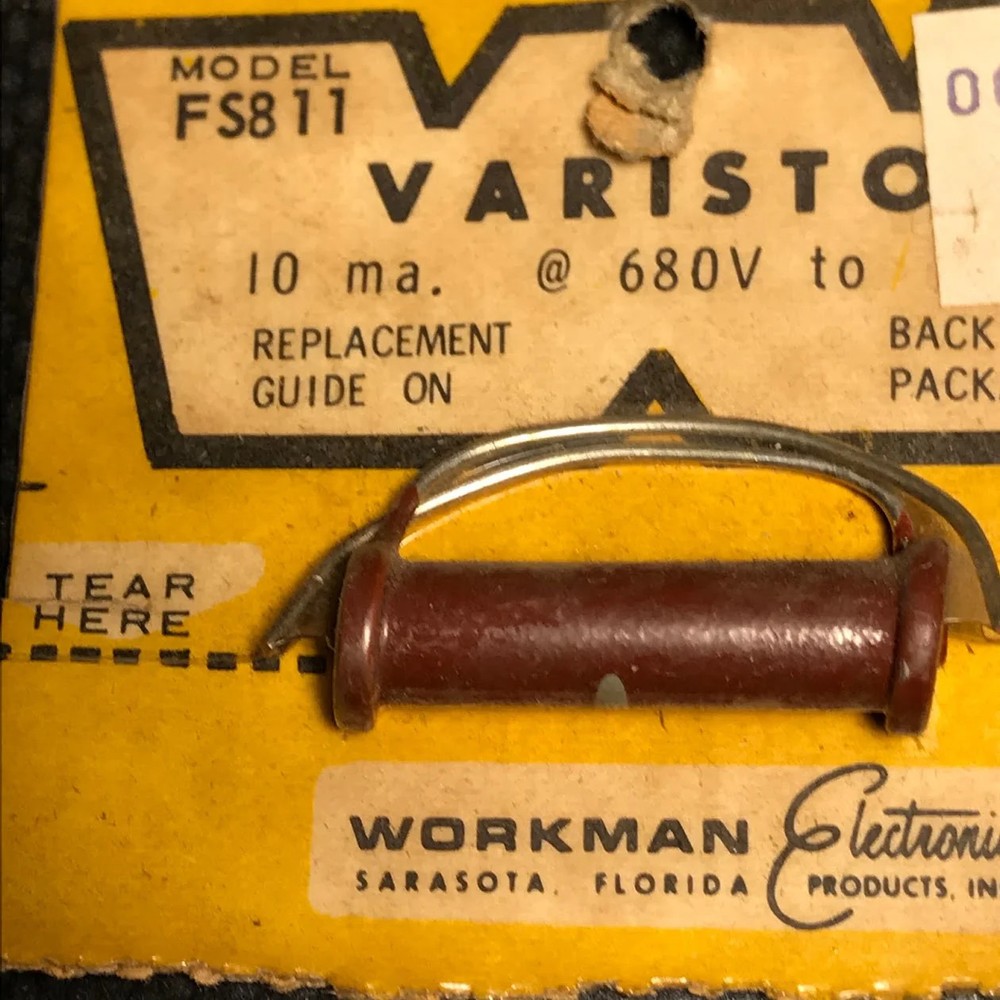 FS811 – WORKMAN – VARISTOR 10MA @ 680V TO 700V