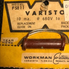 FS811 – WORKMAN – VARISTOR 10MA @ 680V TO 700V