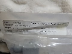 Wandfluh AS32061A – R115/HB0 – D1 VALVE NEW SIS45V