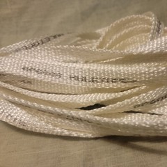 1 BUNDLE OF 50′ 3/4″ MULETAPE, PULLTAPE, FLAT-ROPE 6.000 lbs STRENGTH