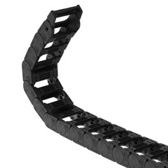 Drag Chain Cable Carrier Open Type with End Connectors R55 25X57mm 1M