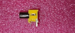 15 PCS SWITCHCRAFT PJRAN1X1U04 JACK T/H RTA RCA VIDEO YELLOW