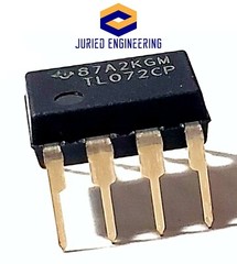 10PCS TL072CP TL072 Low Noise JFET Dual Op-Amp DIP-8 New IC