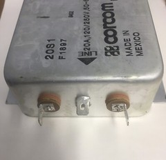 Corcom 20S1 Power Line Filters 20A 1/4″ QUIK CONNECT