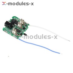 4S 16.8V 30A 18650 Li-ion Battery Protection Board BMS Dual MOS for Power Tools