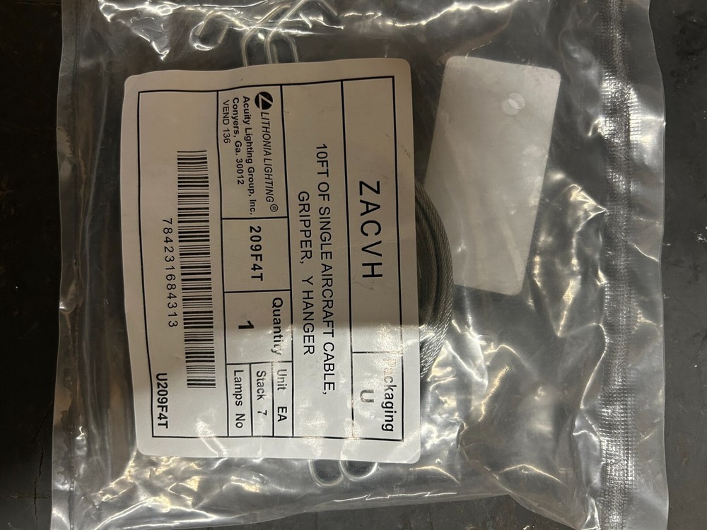 ACUITY 10FT OF SINGLE AIRCRAFT CABLE # ZACVH