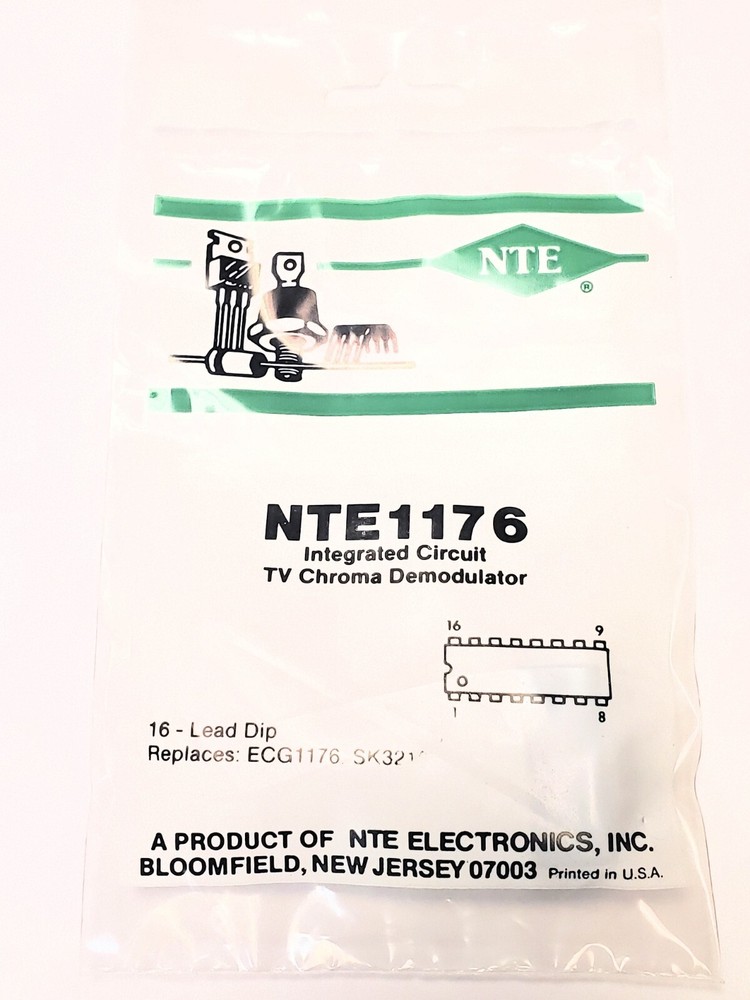 NTE1176 “Original” NTE IC 16P DIP AKA BA521 1 pc