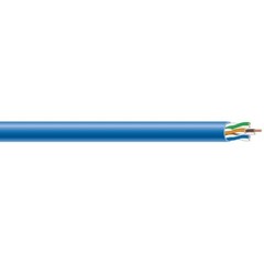 Southwire 300 ft. Blue 24/4 Solid CU CAT5e CMP (Plenum) Data Cable