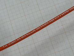 Southwire #18awg Stranded Bare Copper UL-1015/1230/1032 HookUp Wire Orange/100ft