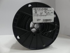 12 AWG Copper Stranded Wire 500′ FT Roll THHN/THWN 600 Volt UL Listed – Black