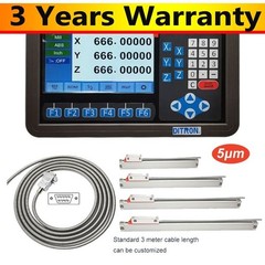 D80M 2/3 Axis Digital Readout with 7-inch Screen for Magnetic Linear Scales kits
