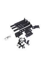 (QTY 1) Cooper B-Line Series Runway Stand-Off Hardware SB227E6FB Flat Black