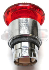 LOT OF 2 NEW SHAMROCKS CONTROLS RB2-BW44 MUSHROOM PUSH BUTTON RED