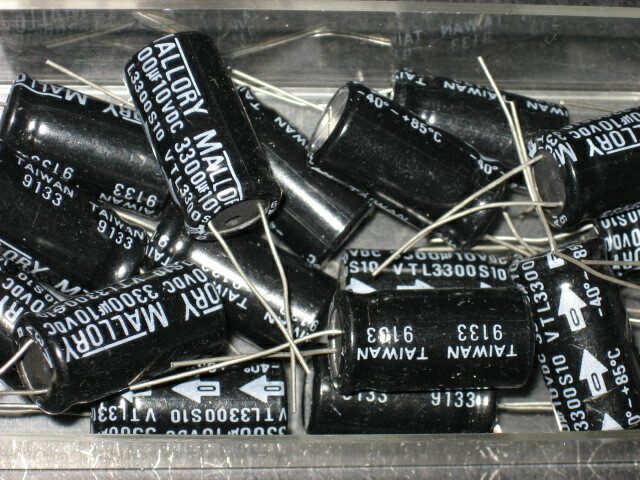 3300uf 10 volt Capacitor, new, qty of 1