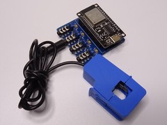 4 Channel ESP32 Mains Current Sensor – Node-MCU 30-Pin SCT013 – 100A/50mA