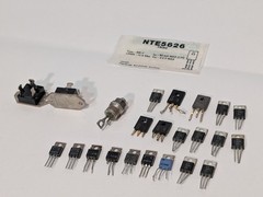 Lot of Assorted Semiconductor, Transistors, ERS ERS-123-AP, NTE5626, More