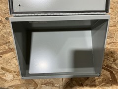 New nVent Hoffman C12C16 Consolet Enclosure Sloped Cover 12x16x9.09 Grey 59560