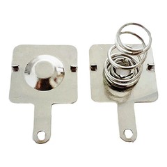 20 Pair AA Battery Springs Spring Contact Negative Positive Conversion Metal