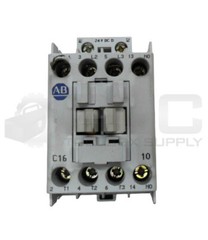 ALLEN BRADLEY 100-C16D*10 /B CONTACTOR 600VAC 30A