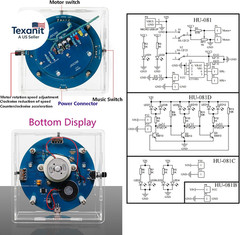 DIY Rotating Led Ballet Girl Music Box Soldering Practice Kit- Electronic STEM K