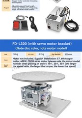 Rotary Platform Multi-station Rotary Table Reducer Rotary Shaft Electric