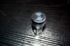 1pc 22mm Intermittent Black Buzzer 12V DC/AC 10CM/90-100DB Screw Terminal